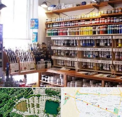 فروشگاه لوازم نقاشی در وکیل آباد مشهد 