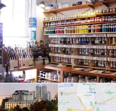 فروشگاه لوازم نقاشی در فرشته 