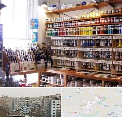 فروشگاه لوازم نقاشی در محمد شهر کرج 