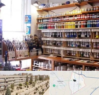 فروشگاه لوازم نقاشی در واوان اسلامشهر