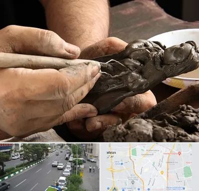 فروشگاه لوازم مجسمه سازی در ستارخان 