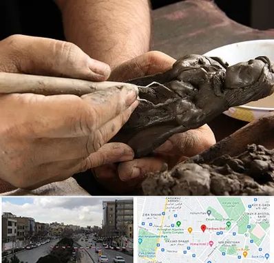 فروشگاه لوازم مجسمه سازی در بلوار فردوسی مشهد 