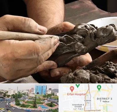 فروشگاه لوازم مجسمه سازی در ونک 