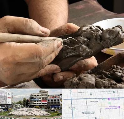 فروشگاه لوازم مجسمه سازی در مرکز تهران