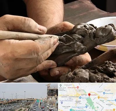 فروشگاه لوازم مجسمه سازی در بلوار توس مشهد 