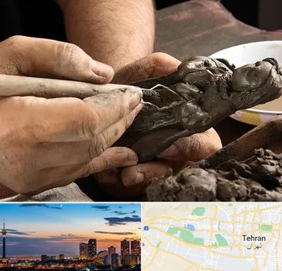 فروشگاه لوازم مجسمه سازی در غرب تهران 