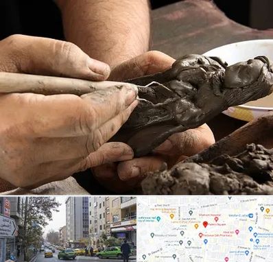 فروشگاه لوازم مجسمه سازی در فاطمی 