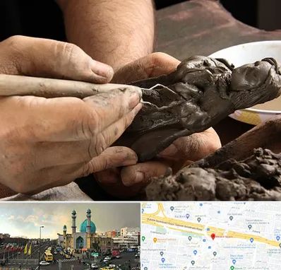 فروشگاه لوازم مجسمه سازی در رسالت 