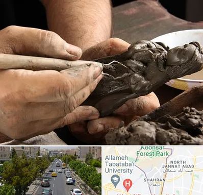 فروشگاه لوازم مجسمه سازی در شهران 