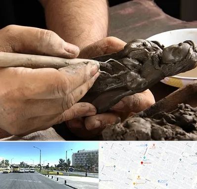 فروشگاه لوازم مجسمه سازی در بلوار کلاهدوز مشهد 