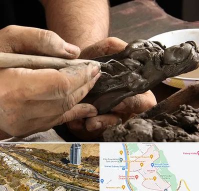 فروشگاه لوازم مجسمه سازی در خیابان نیایش شیراز