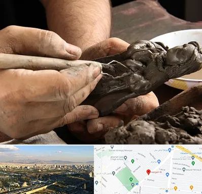 فروشگاه لوازم مجسمه سازی در هنگام 