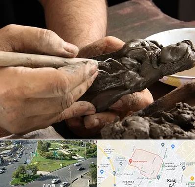 فروشگاه لوازم مجسمه سازی در شاهین ویلا کرج