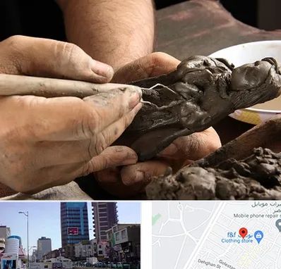 فروشگاه لوازم مجسمه سازی در چهارراه طالقانی کرج