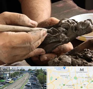 فروشگاه لوازم مجسمه سازی در جنوب تهران 