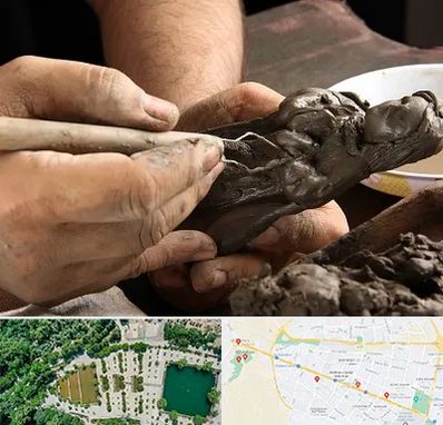 فروشگاه لوازم مجسمه سازی در وکیل آباد مشهد 