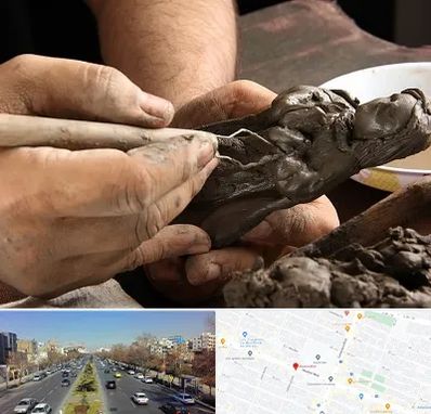 فروشگاه لوازم مجسمه سازی در بلوار معلم مشهد 