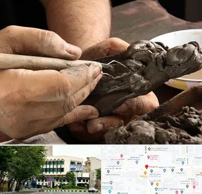 فروشگاه لوازم مجسمه سازی در طالقانی 