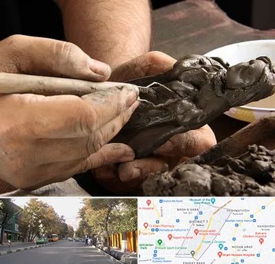 فروشگاه لوازم مجسمه سازی در شریعتی 