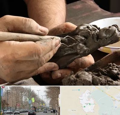 فروشگاه لوازم مجسمه سازی در نظرآباد کرج 