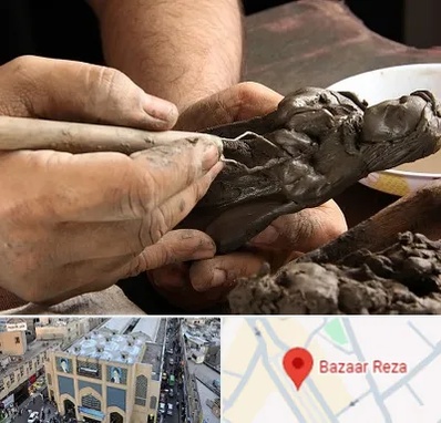 فروشگاه لوازم مجسمه سازی در بازار رضا مشهد