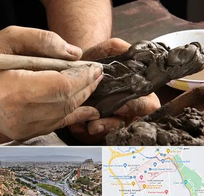 فروشگاه لوازم مجسمه سازی در معالی آباد شیراز