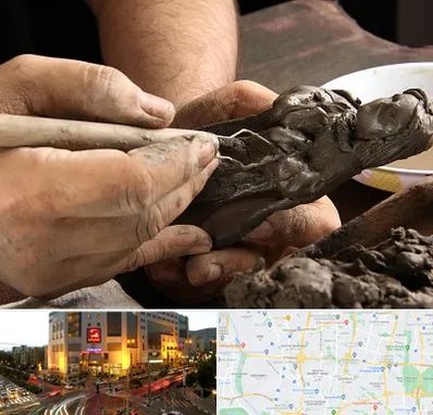 فروشگاه لوازم مجسمه سازی در جنت آباد تهران 