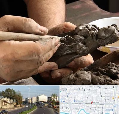 فروشگاه لوازم مجسمه سازی در ضیابری رشت