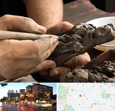 فروشگاه لوازم مجسمه سازی در بلوار سجاد مشهد 