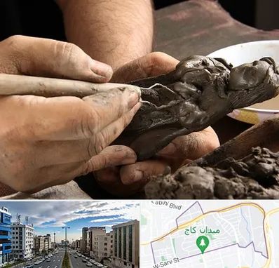 فروشگاه لوازم مجسمه سازی در سعادت آباد 