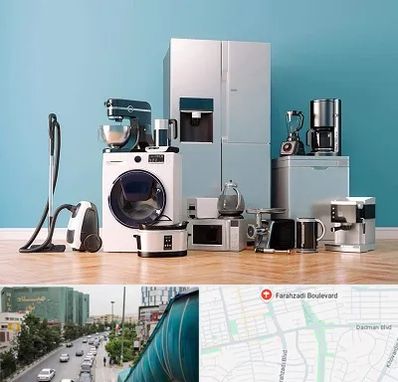 فروشگاه لوازم خانگی در بلوار فرحزادی