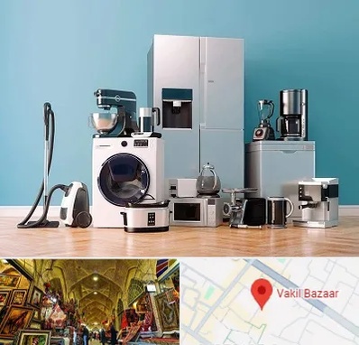 فروشگاه لوازم خانگی در بازار وکیل شیراز