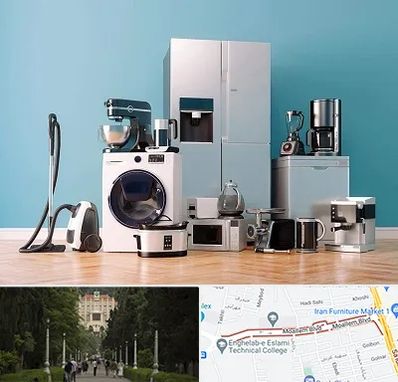 فروشگاه لوازم خانگی در بلوار معلم رشت 