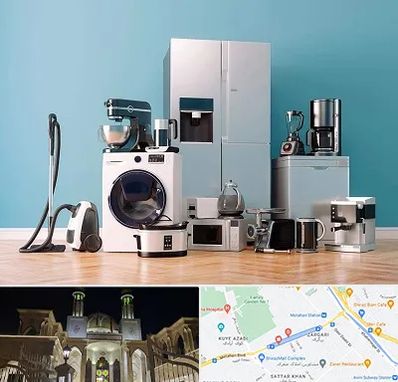 فروشگاه لوازم خانگی در زرگری شیراز