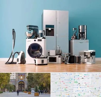 فروشگاه لوازم خانگی در منطقه 12 تهران 