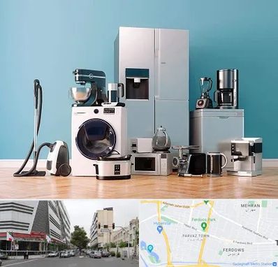 فروشگاه لوازم خانگی در بلوار فردوس 