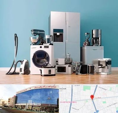 فروشگاه لوازم خانگی در نصف راه تبریز