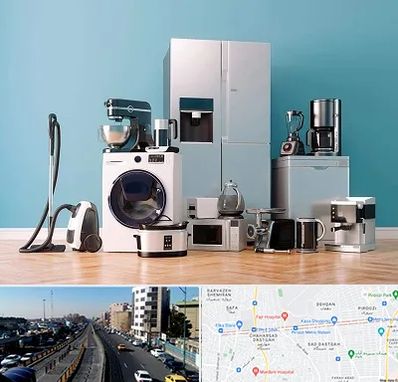 فروشگاه لوازم خانگی در پیروزی 