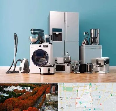 فروشگاه لوازم خانگی در منطقه 6 تهران 