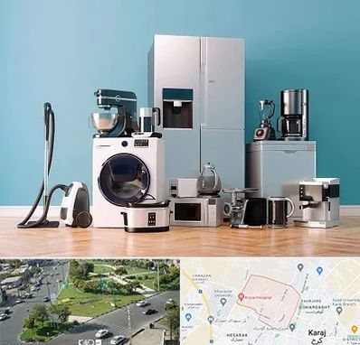 فروشگاه لوازم خانگی در شاهین ویلا کرج