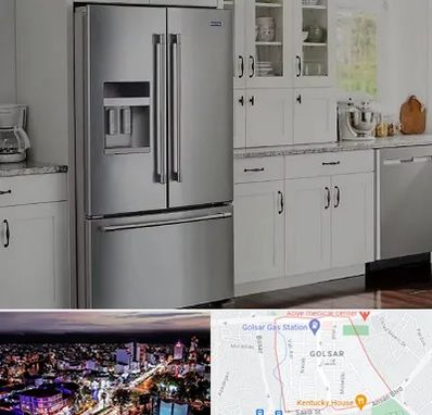 فروش یخچال فریزر در گلسار رشت 