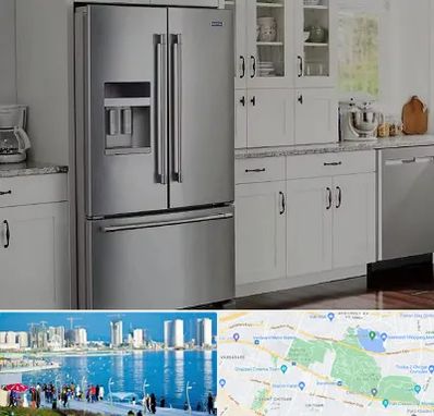 فروش یخچال فریزر در چیتگر 