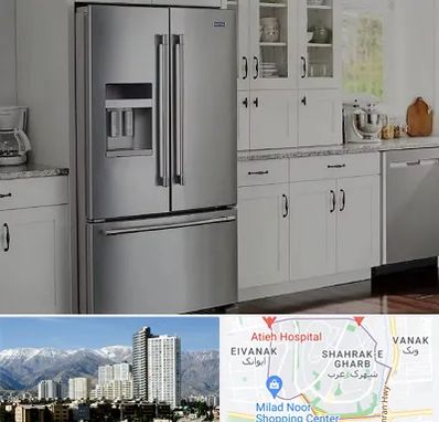 فروش یخچال فریزر در شهرک غرب 