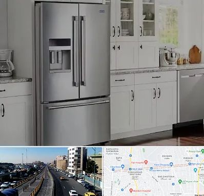 فروش یخچال فریزر در پیروزی 