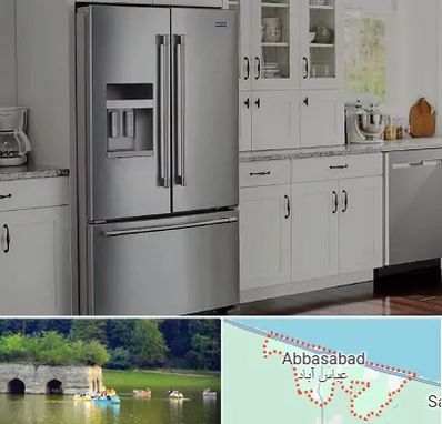 فروش یخچال فریزر در عباس آباد