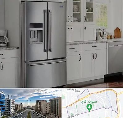 فروش یخچال فریزر در سعادت آباد 