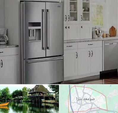 فروش یخچال فریزر در صومعه سرا