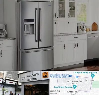 فروش یخچال فریزر در منیریه 