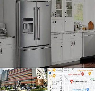 فروش یخچال فریزر در سهروردی 