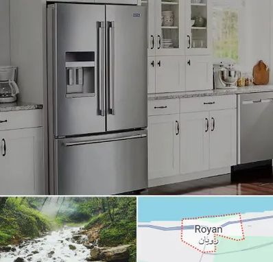 فروش یخچال فریزر در رویان